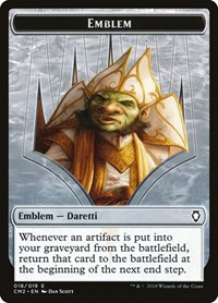 Emblem - Daretti, Scrap Savant