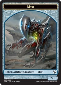 Myr (007) // Thopter (008) Double-Sided Token