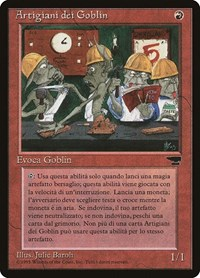 Goblin Artisans (Italian) - "Artigiani dei Goblin"