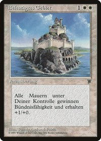 Fortified Area (German) - "Befestigtes Gebiet"
