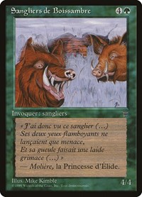 Durkwood Boars (French) - "Sangliers de Boissambre"
