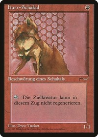 Hurr Jackal (German) - "hurr-Schakal"