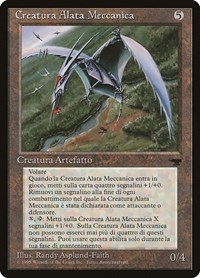 Clockwork Avian (Italian) - "Creatura Alata Meccanica"