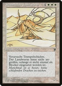 Elder Land Wurm (German) - "Urzeitlicher Landwurm"