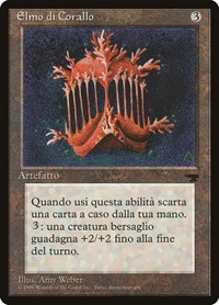 Coral Helm (Italian) - "Elmo di Corallo"