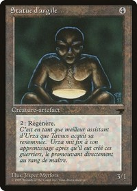 Clay Statue (French) - "Statue d'argile"