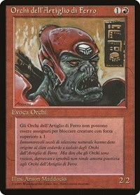 Ironclaw Orcs (Italian) - "Orchi dell'Artiglio di Ferro"