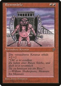 Giant Strength (German) - "Riesenstarke"