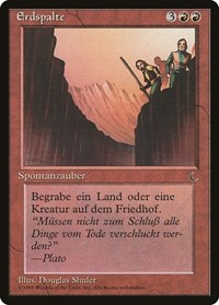 Fissure (German) - "Erdspalte"