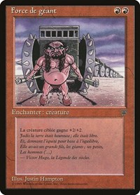 Giant Strength (French) - "Force de geant"