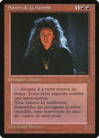 Sisters of the Flame (French) - "Sceurs de la flamme"