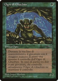 Ghazban Ogre (Italian) "Ogre di Ghazban"