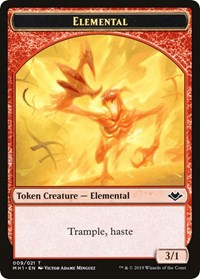 Elemental (009) // Spirit Double-Sided Token