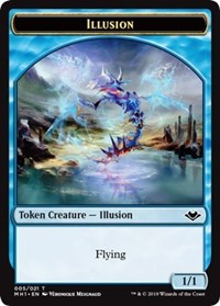 Illusion // Rhino Double-Sided Token