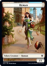 Human // Food (017) Double-Sided Token