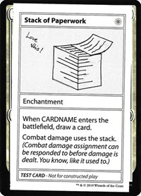 Stack of Paperwork (No PW Symbol)