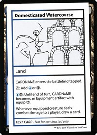 Domesticated Watercourse (No PW Symbol)