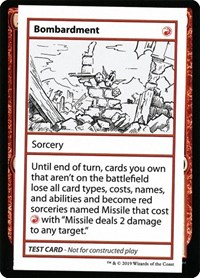 Bombardment (No PW Symbol)