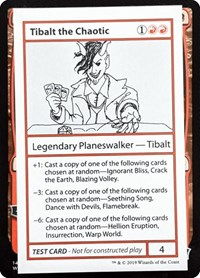 Tibalt the Chaotic (No PW Symbol)