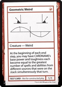 Geometric Weird (No PW Symbol)