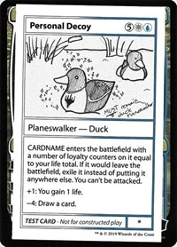 Personal Decoy (No PW Symbol)