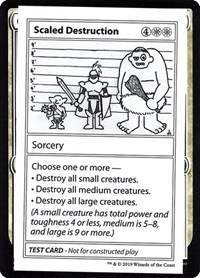 Scaled Destruction (No PW Symbol)