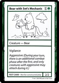 Bear with Set's Mechanic (No PW Symbol)