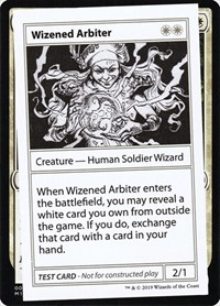Wizened Arbiter (No PW Symbol)