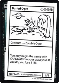 Buried Ogre (No PW Symbol)