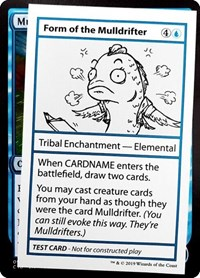 Form of the Mulldrifter (No PW Symbol)