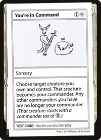 You're In Command (No PW Symbol)