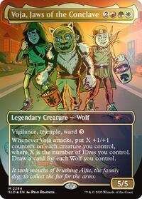 Voja, Jaws of the Conclave (Rainbow Foil)