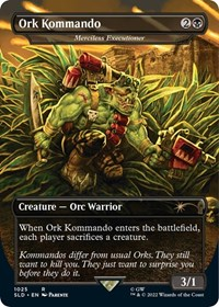 Ork Kommando - Merciless Executioner (Borderless)
