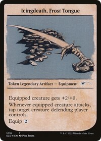 Icingdeath, Frost Tongue Token (Showcase)