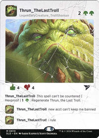 Thrun, the Last Troll