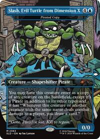 Slash, Evil Turtle from Dimension X - Pirated Copy