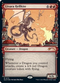 Utvara Hellkite (Halo Foil)