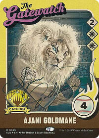 Ajani Goldmane (745) (Autographed)
