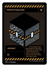 Teferi's Puzzle Box (Silver Laminate)