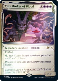 Vilis, Broker of Blood (Rainbow Foil)