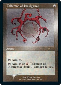 Talisman of Indulgence (Retro Frame) (Foil Etched)