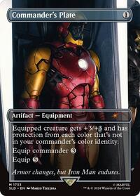 Commander's Plate (1733) (Rainbow Foil)