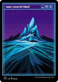 Snow-Covered Island (PixelSnowLands.jpg)