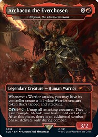 Archaeon the Everchosen - Najeela, the Blade-Blossom (Borderless)