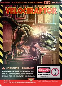 Velociraptor - Rampaging Ferocidon (Rainbow Foil)