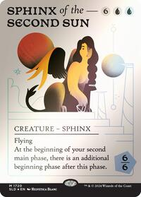Sphinx of the Second Sun (Rainbow Foil)
