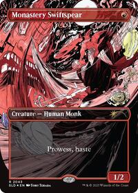 Monastery Swiftspear (2043) (Raised Foil)
