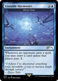 Unstable Harmonics - Rhystic Study