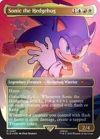 Sonic the Hedgehog (Rainbow Foil)