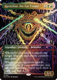 Karazikar, the Eye Tyrant (Rainbow Foil)